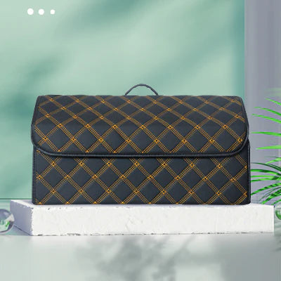 Autoluxurycar Brand Car Trunk Storage Box