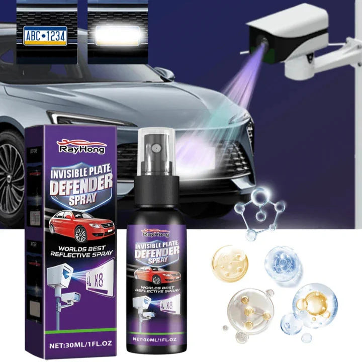 Reflective License Plate Sticker – Limited Stock Left! ⚠️