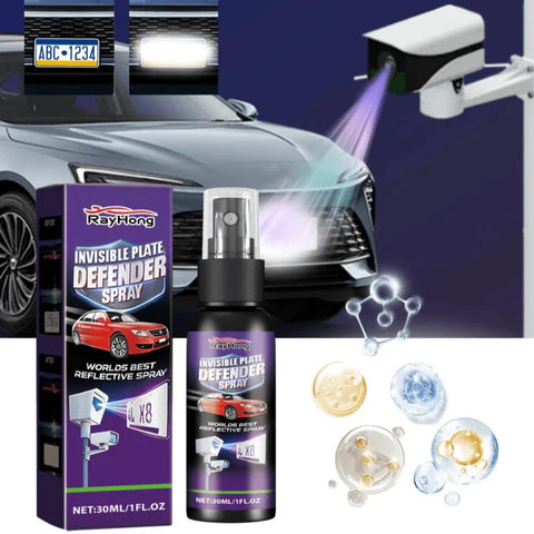 Reflective License Plate Sticker – Limited Stock Left! ⚠️