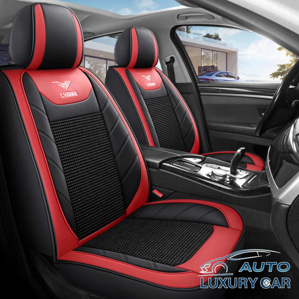 Nappa Leather Ice Silk Car Seat Covers