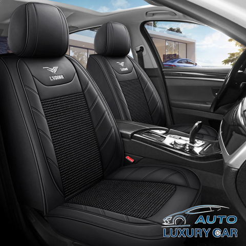 Nappa Leather Ice Silk Car Seat Covers