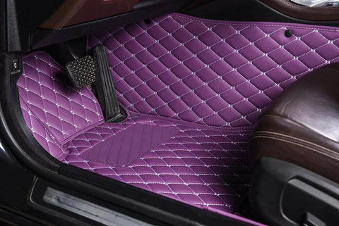 Purple Custom Car Floor Mats