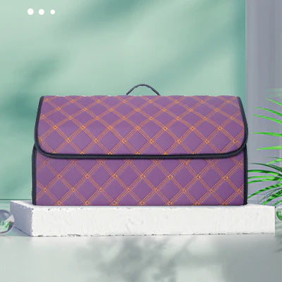 Autoluxurycar Brand Car Trunk Storage Box