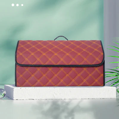 Autoluxurycar Brand Car Trunk Storage Box
