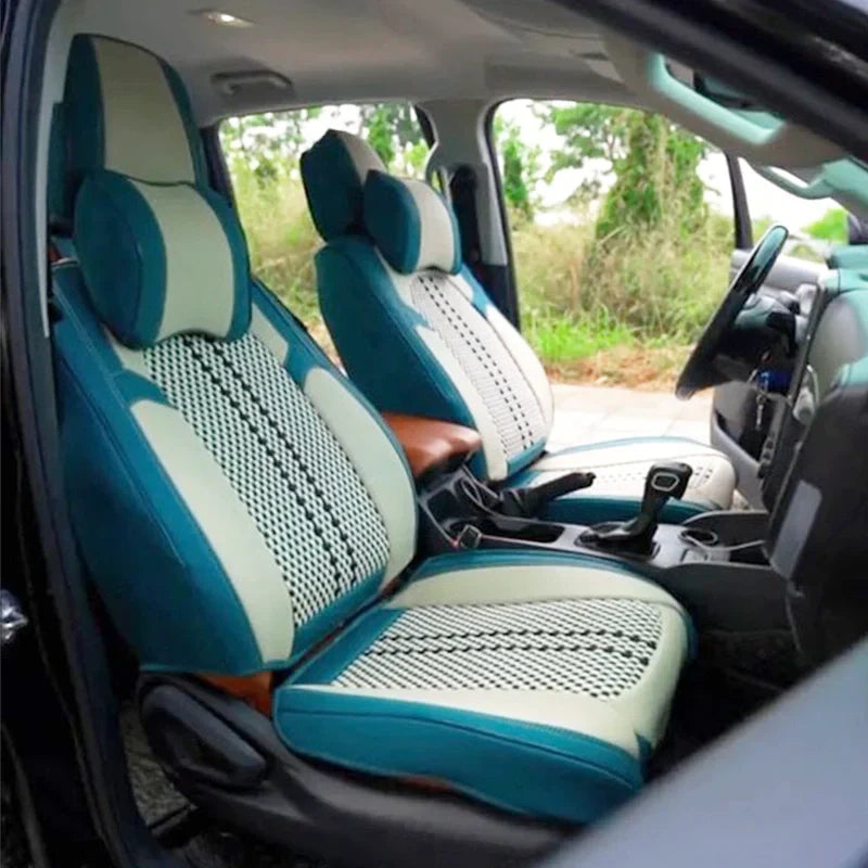 US Nox Full Set Universal Breathable Waterproof Vehicle Leather Cover for Cars, SUV