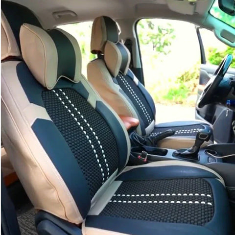 US Nox Full Set Universal Breathable Waterproof Vehicle Leather Cover for Cars, SUV