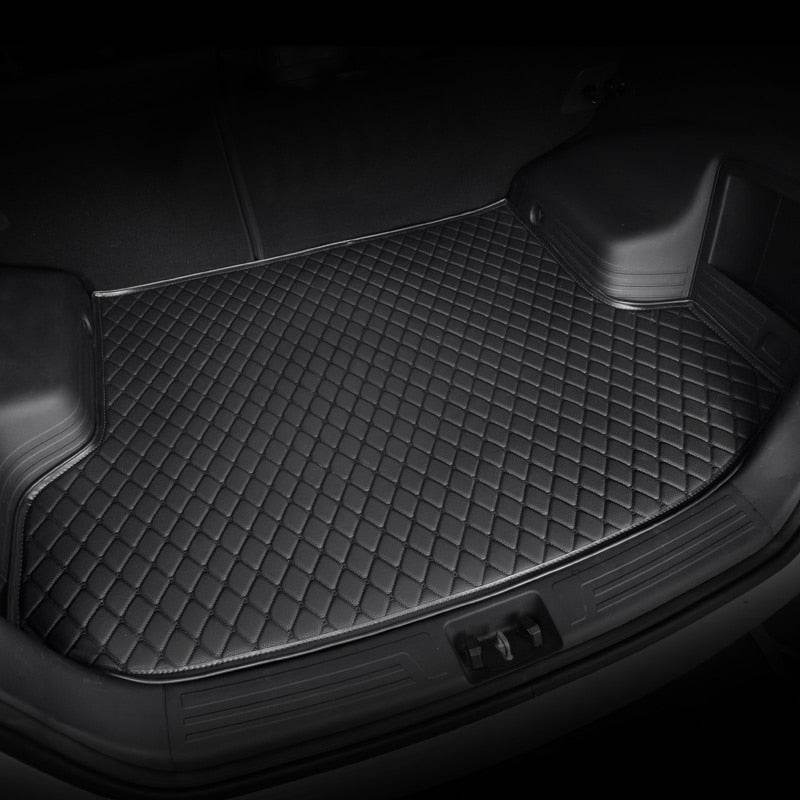 Black Custom Car Trunk Mats