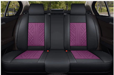 Purple & Black Ultra Car Seat Covers
