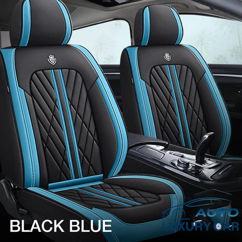 Black & Blue Ultra Car Seat Covers