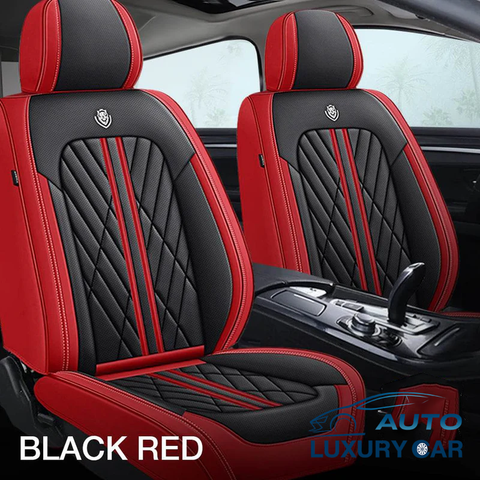 Black & Red Ultra Car Seat Covers