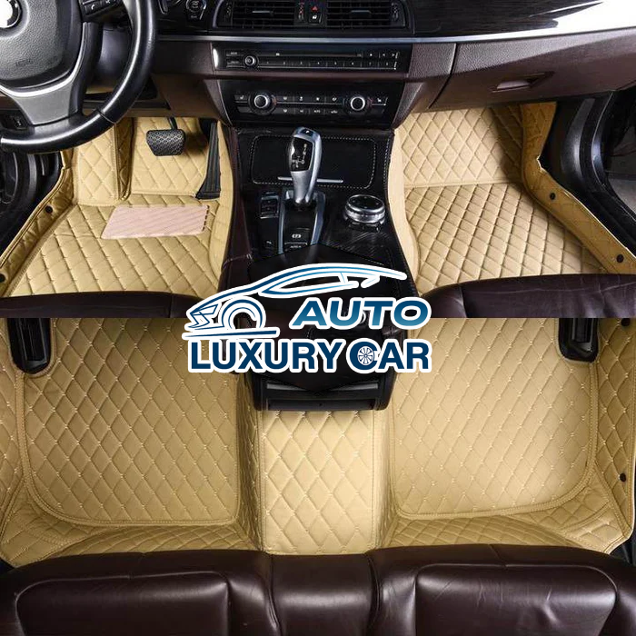 Beige Custom Car Floor Mats