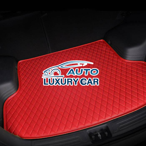 Sport Red Custom Car Trunk Mats
