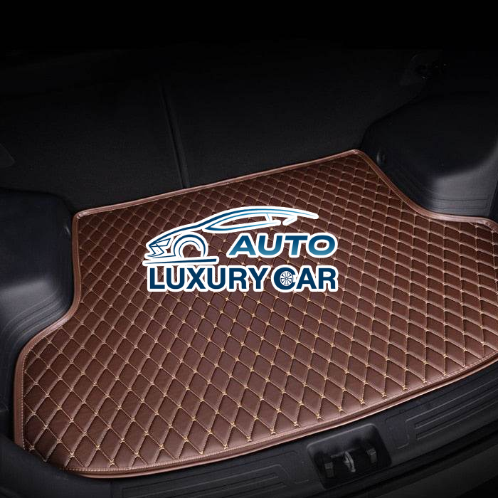 Dark Brown Custom Car Trunk Mats
