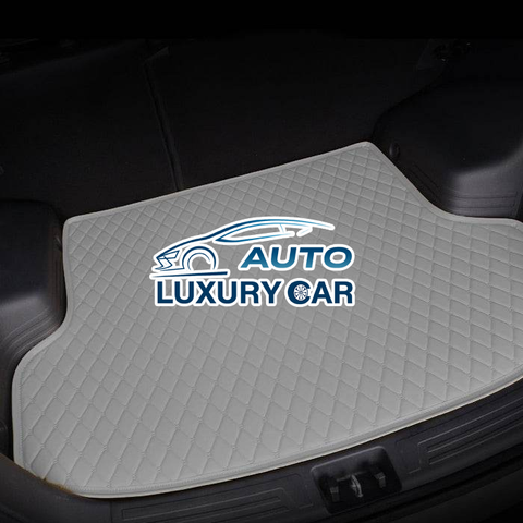 Gray Custom Car Trunk Mats
