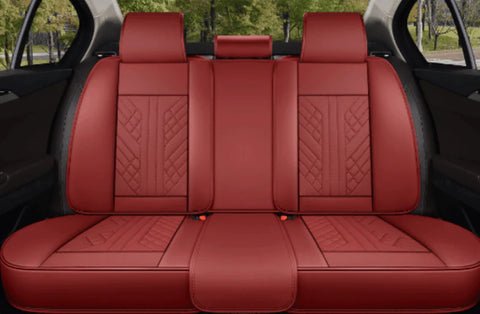 Wine Red Ultra Car Seat Covers