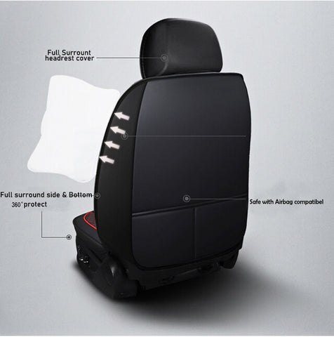 Custom-Fit Leather Car Seat Covers | Stylish & Durable