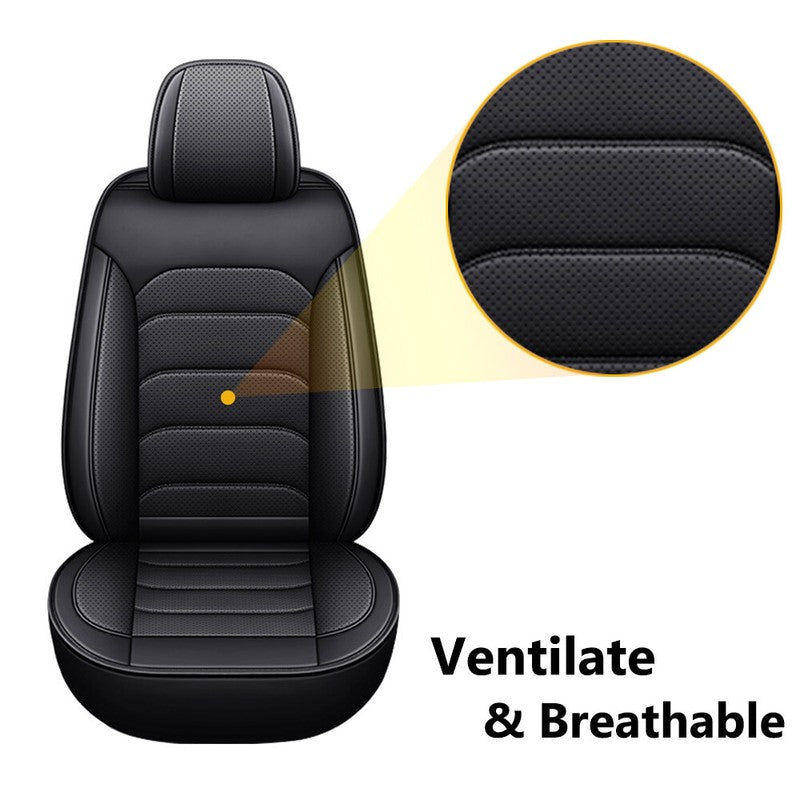 Custom-Fit Leather Car Seat Covers | Stylish & Durable