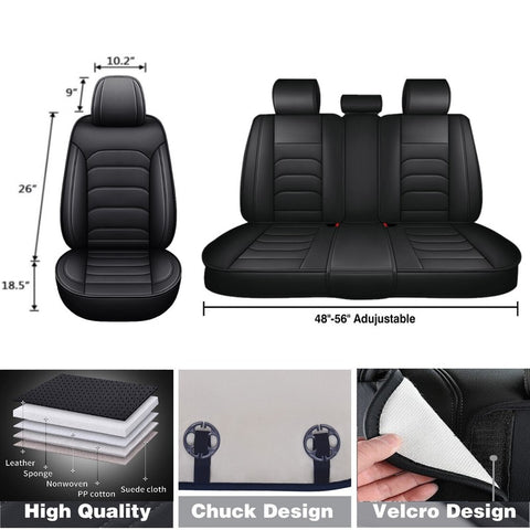 Custom-Fit Leather Car Seat Covers | Stylish & Durable