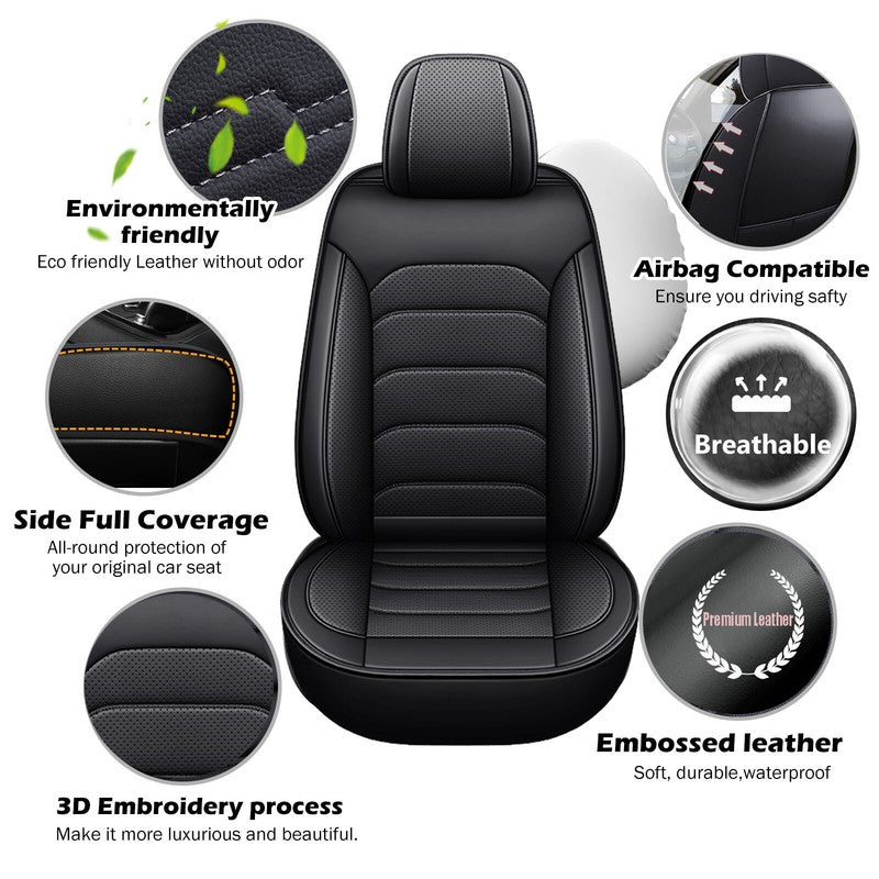 Custom-Fit Leather Car Seat Covers | Stylish & Durable