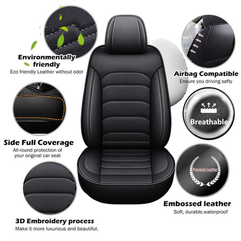 Custom-Fit Leather Car Seat Covers | Stylish & Durable